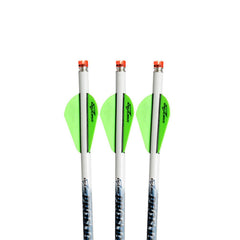 Excalibur ProFlight carbon arrows with 2in Blazer vanes for stable flight and accuracy