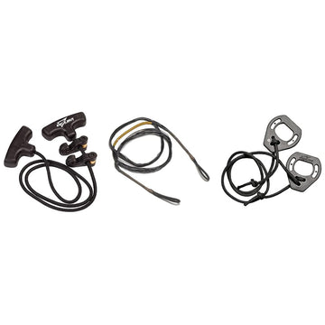 Excalibur Survival String Maintenance Kit contents organized for quick crossbow maintenance tasks.