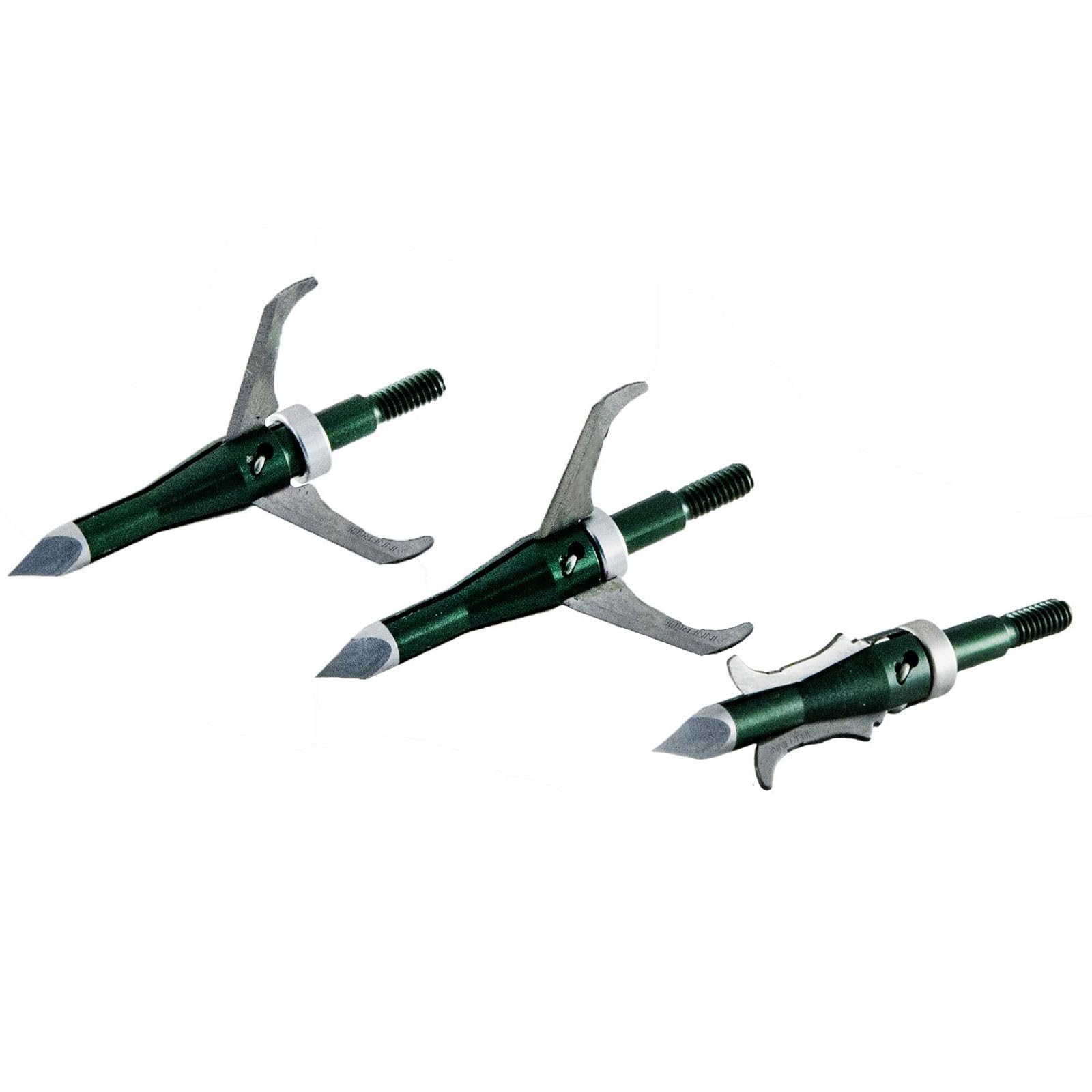 Excalibur X-Act 100gr broadhead mounted on bolt showing crossbow hunting performance.