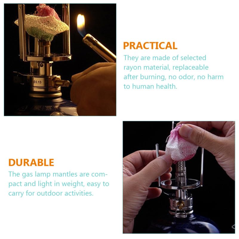 EXCEART camping-ready mantles kit, easy to pack for long trips.