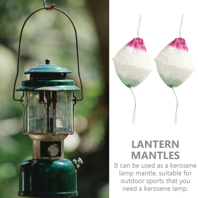 EXCEART hiking camping gear mantles support reliable flame
