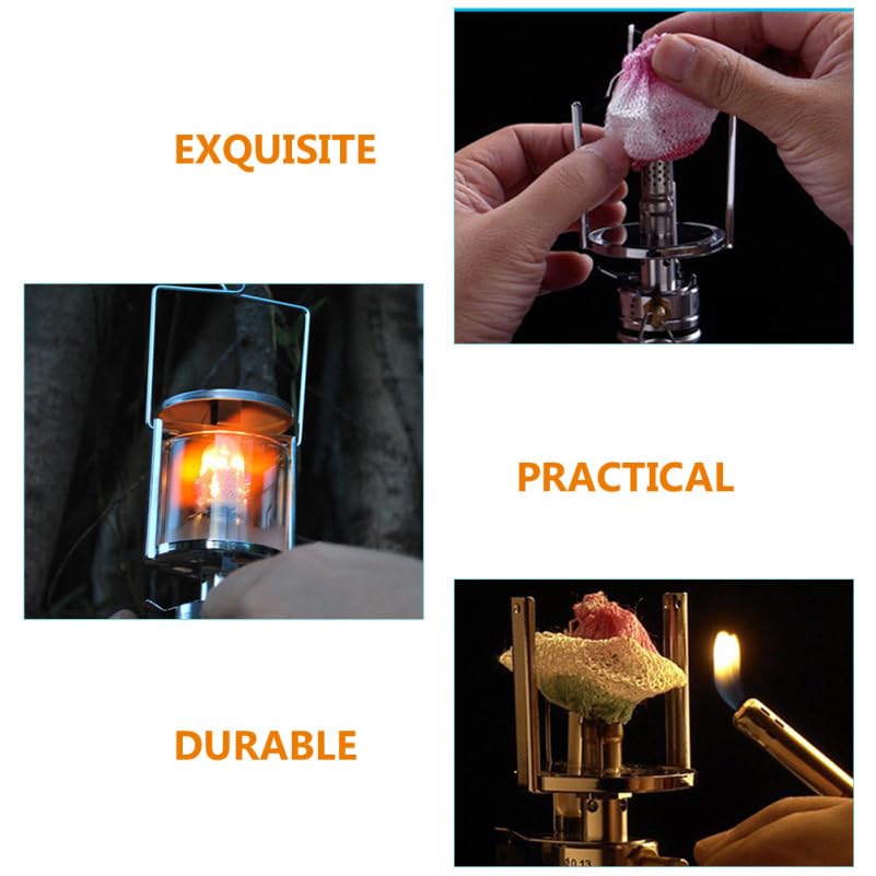 EXCEART rayon mantles, high-temperature resistant for durable outdoor use.