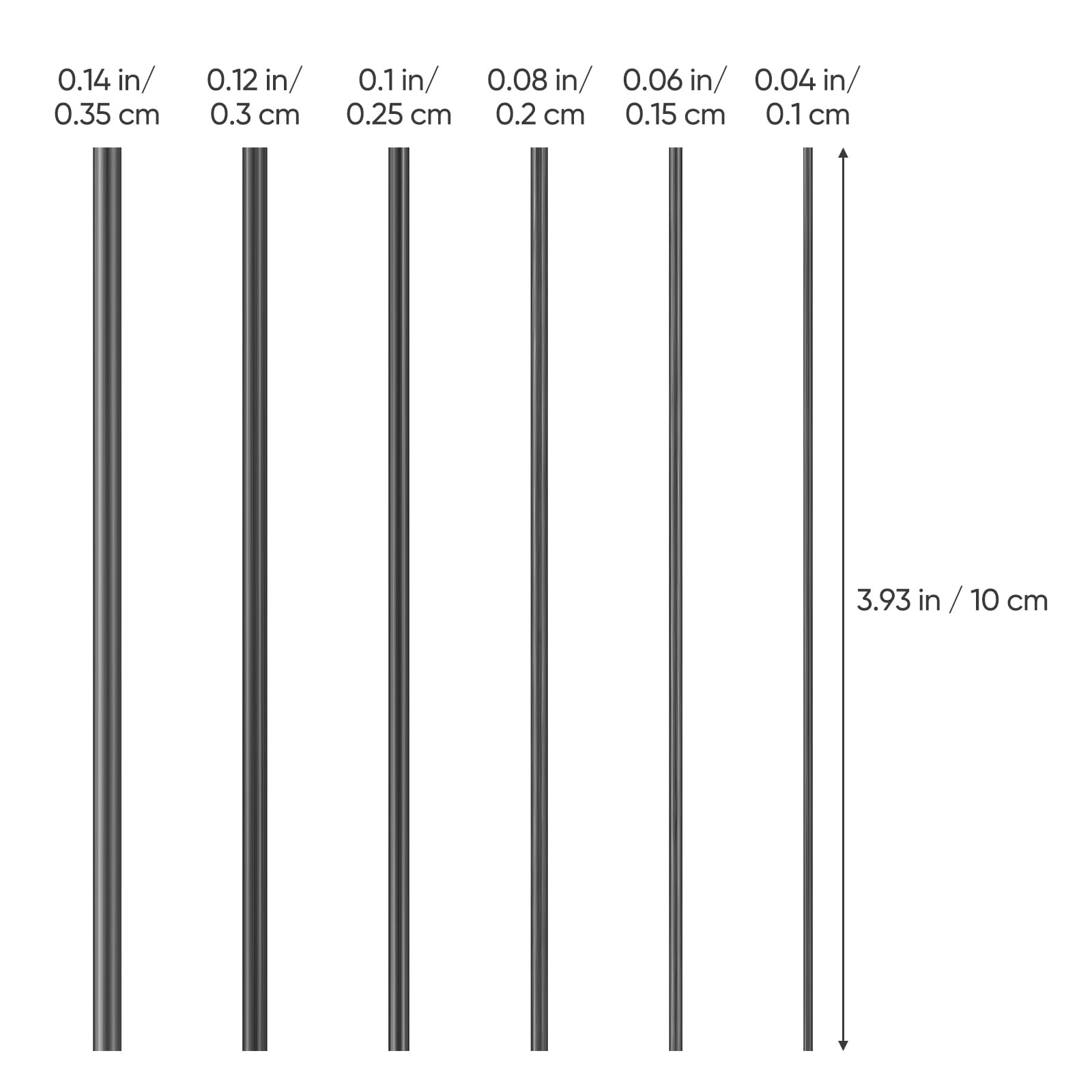 Universal EXCEART joint fits various carbon fiber rod diameters
