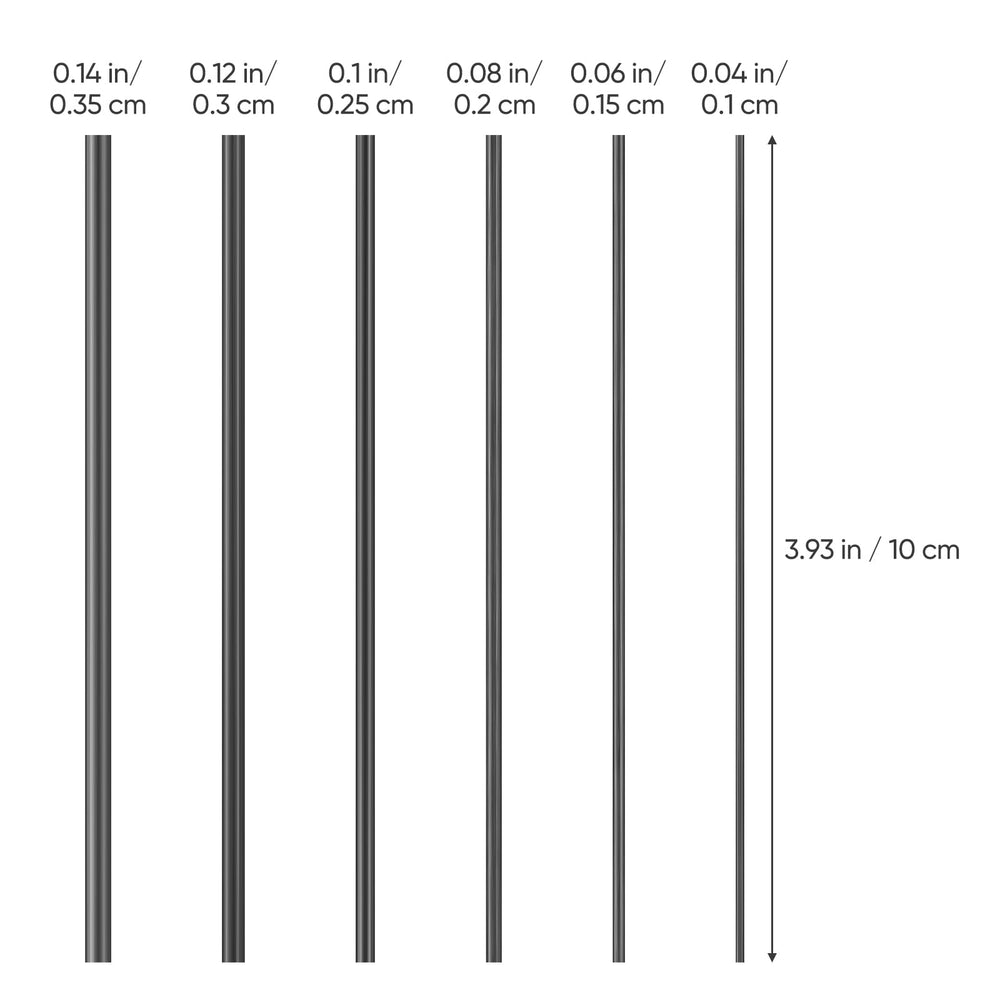 Universal EXCEART joint fits various carbon fiber rod diameters