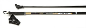 Exel Nordic Walking Poles with 32 length options for precise height fit and stability