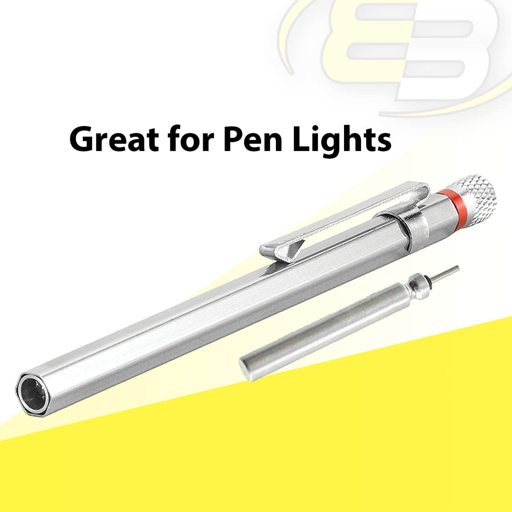 Exell CR435 battery suits microphones and PDA pens for portability.