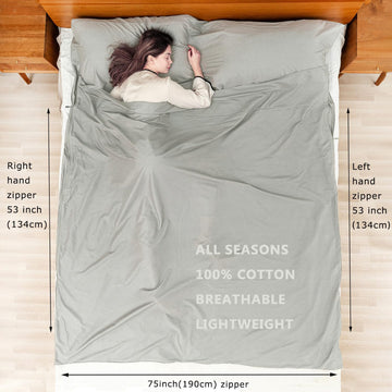 EXERMIL 100% cotton fabric close-up highlights soft, breathable comfort.