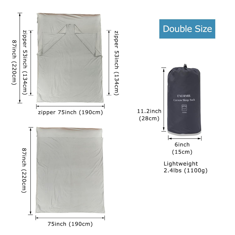 EXERMIL sleeping sheet pocket pillow keeps your pillow secure for travel nights.