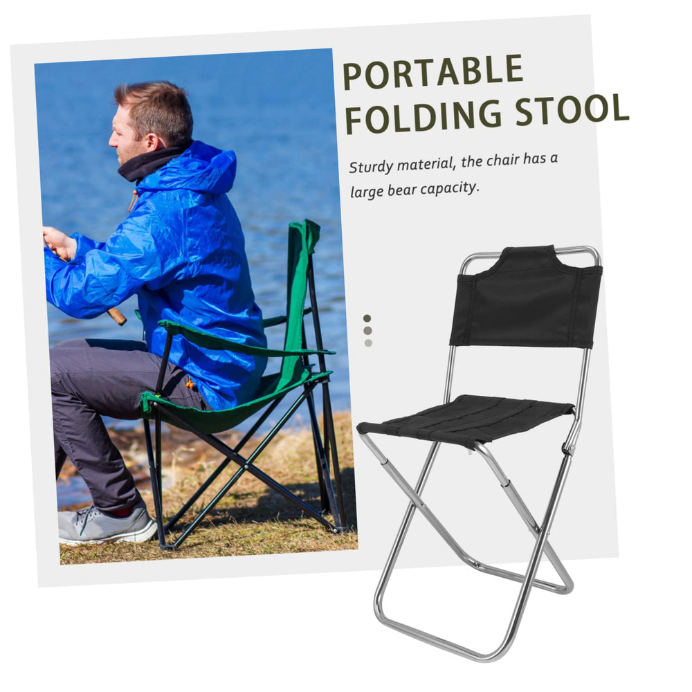 EXHUMKY folding chair high capacity supports longer outdoor sessions