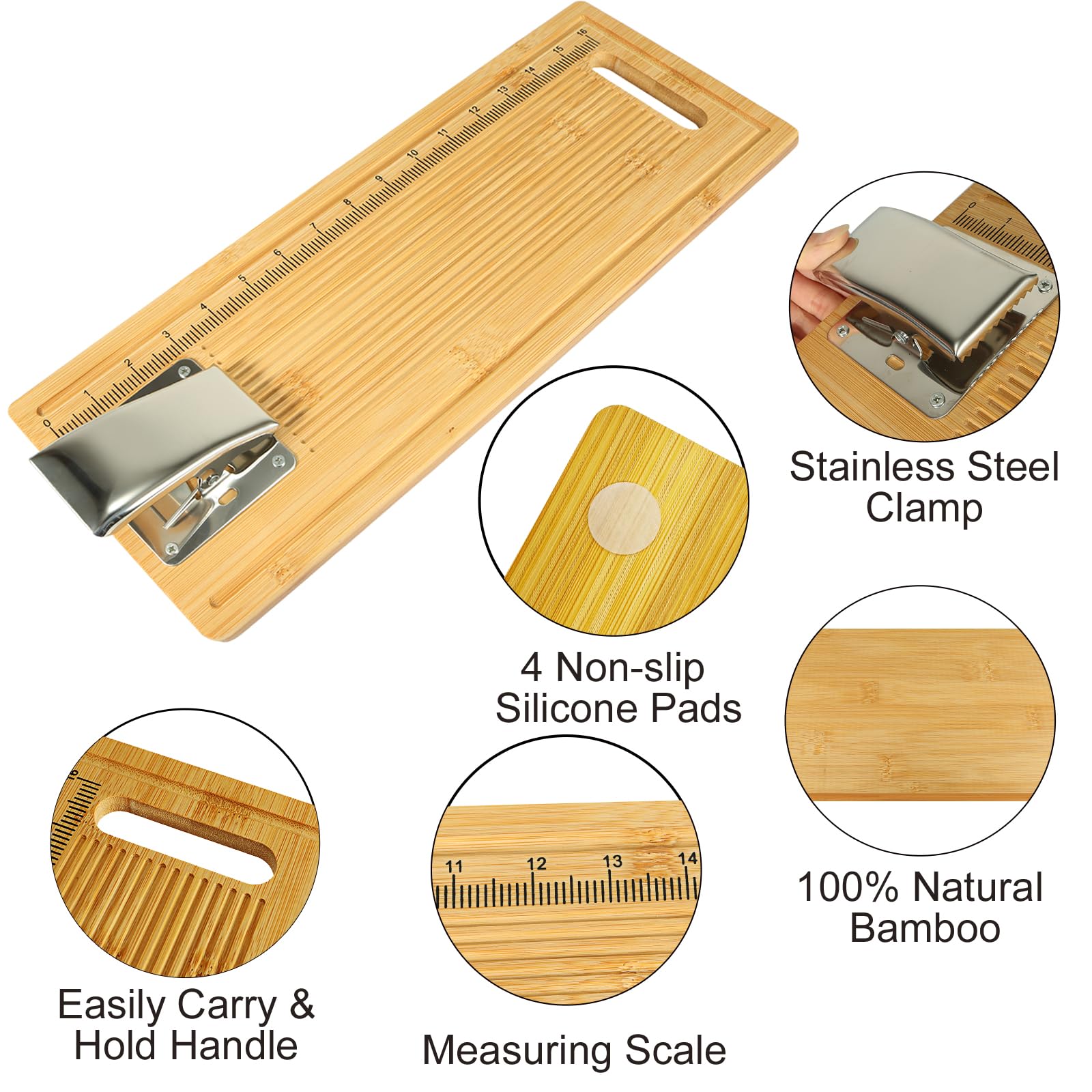 Included accessories: stainless steel clamp, fillet knife, sharpener, gloves