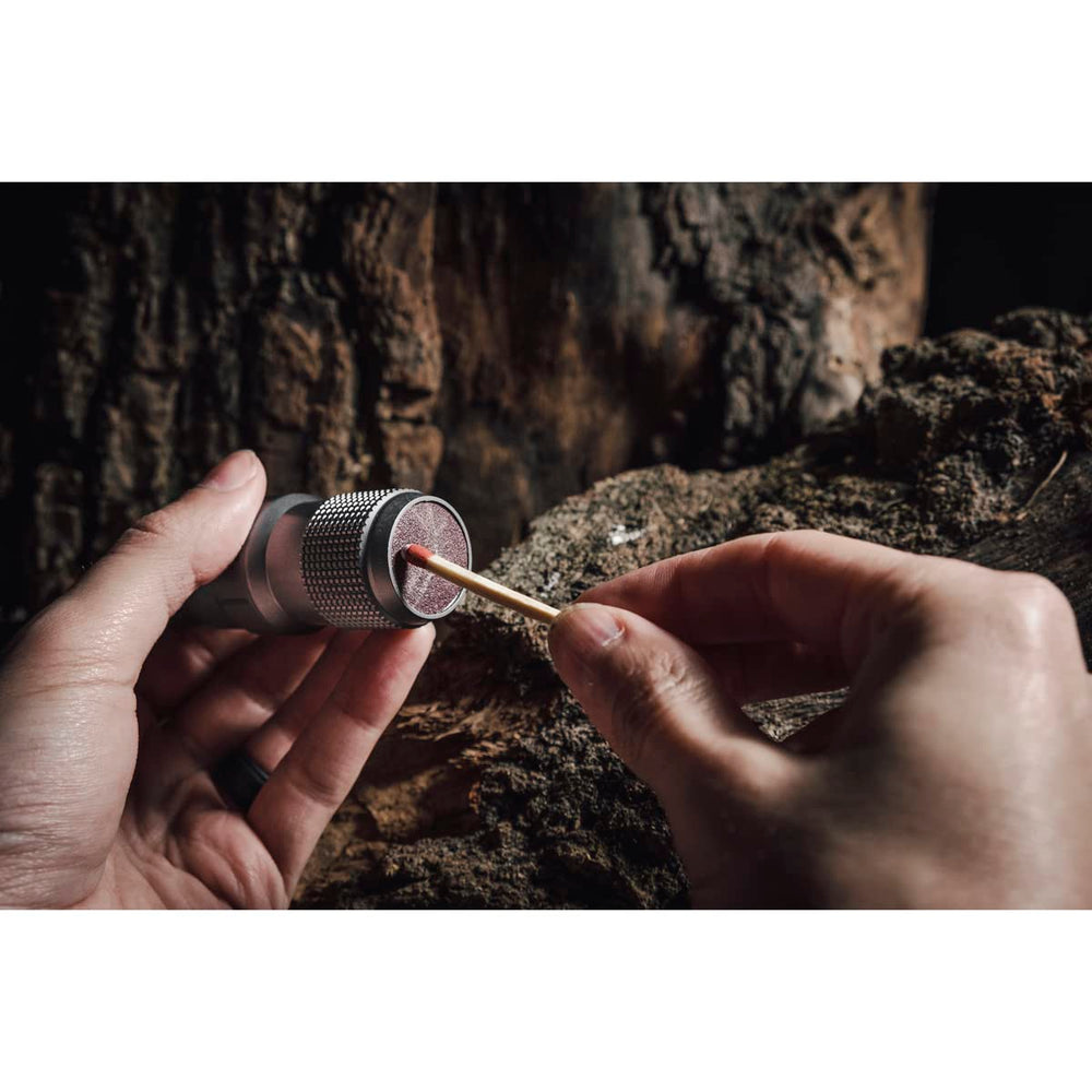 Exotac MATCHCAP XL includes a secure keychain attachment option.