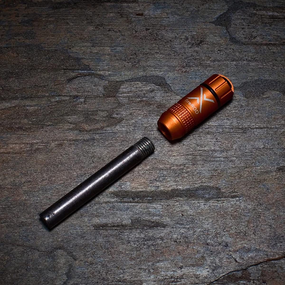 Exotac nanoSTRIKER XL ferro rod refill keeps your fire going reliably.