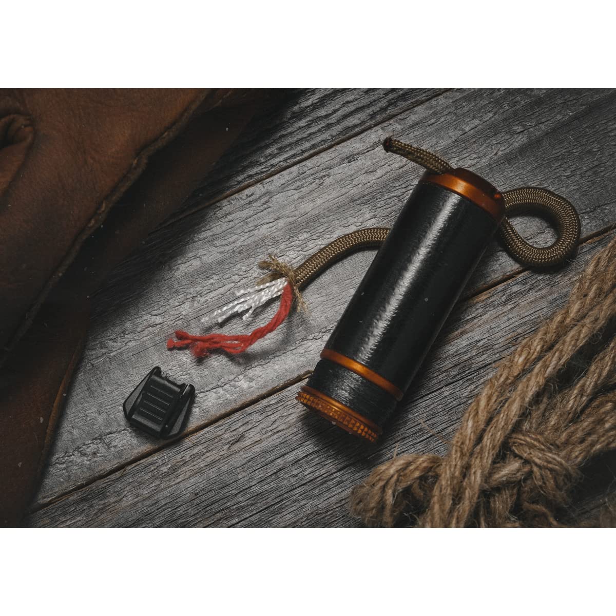 Exotac ripSPOOL pocket-size compact design fits anywhere in your pack.