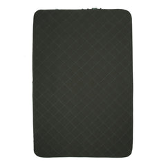Exped LuxeMat Duo LW+ cover close-up showing a plush sleeping surface for car camping comfort