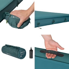 Exped MegaMat Duo Long Wide Plus pump included to adjust firmness