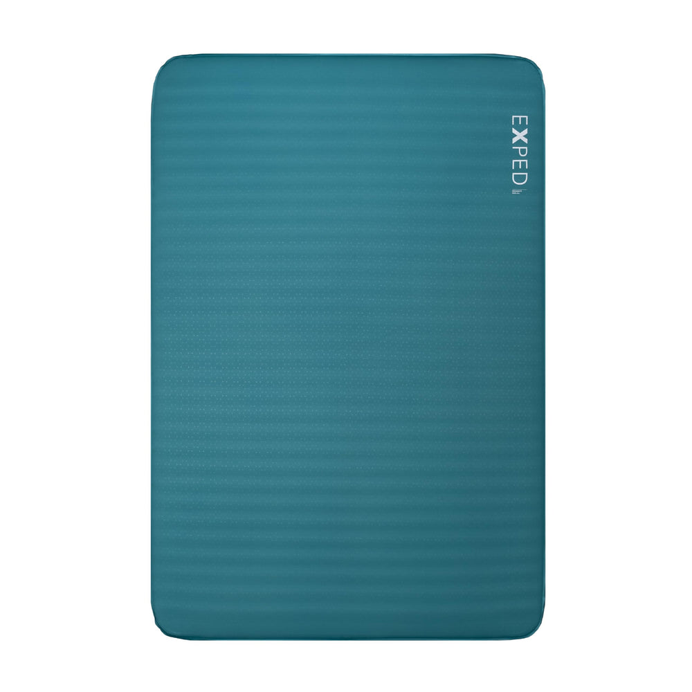 Exped MegaMat Duo Long Wide Plus rolled for compact storage