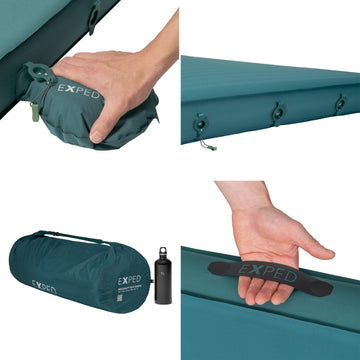 Exped MegaMat Duo Queen insulated design for diverse campsite surfaces