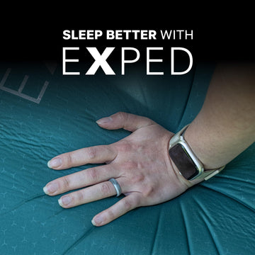 Exped MegaMat Duo Queen transport handles for easy carrying