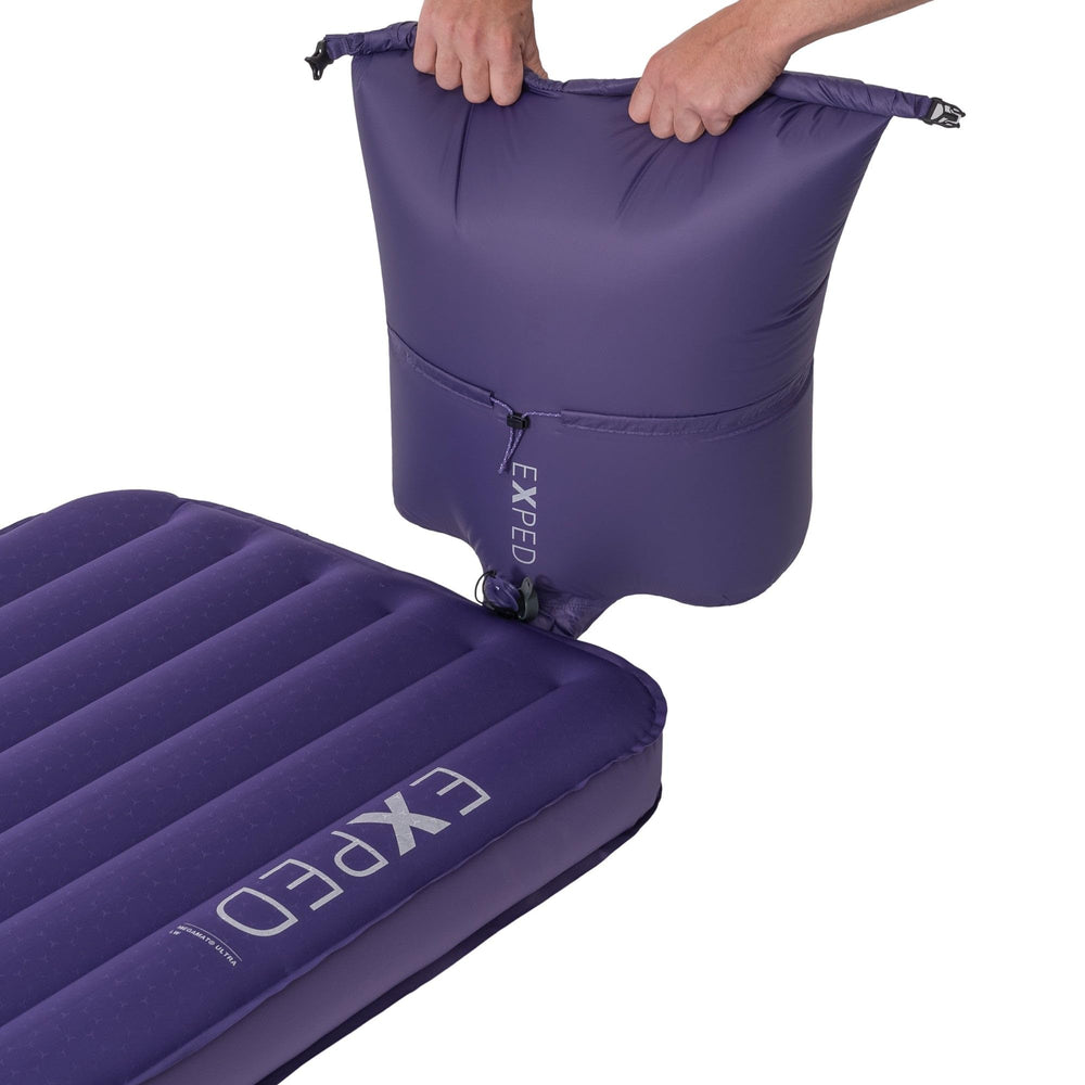 Exped MegaMat Ultra ground camping pad ideal for backpacking and ground sleep