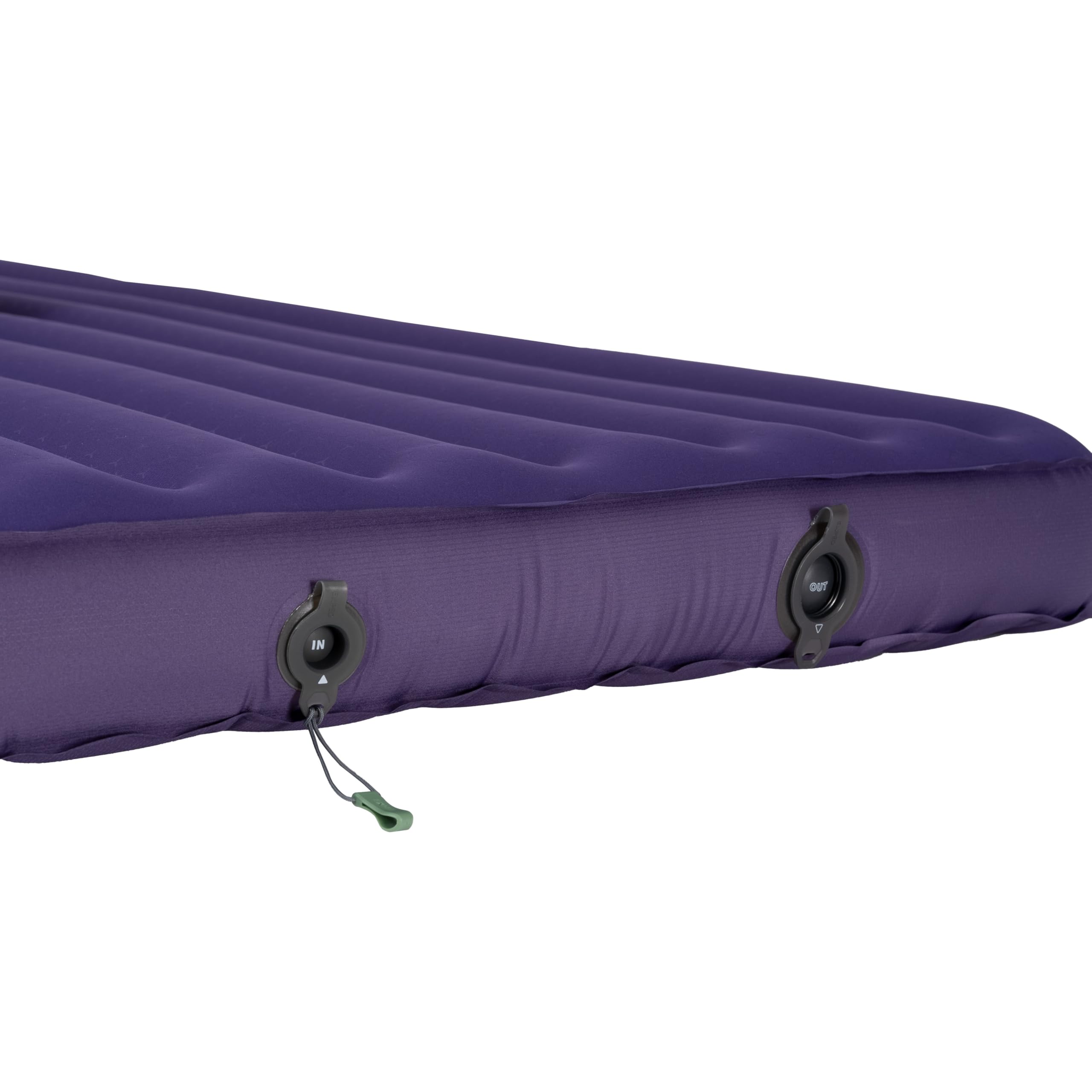 Exped MegaMat Ultra insulation closeup highlights microfiber layers for warmth.