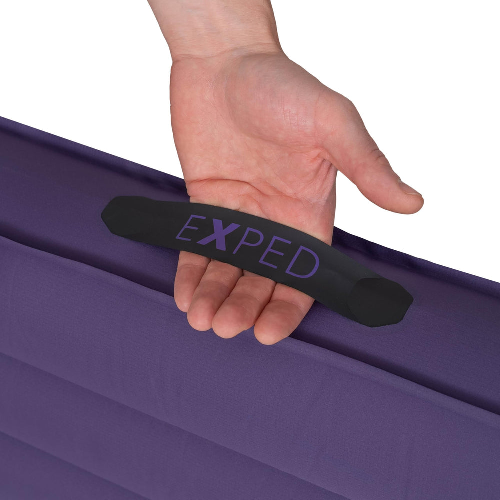 Exped MegaMat Ultra soft recycled polyester surface delivers skin-friendly comfort