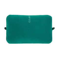 Exped Trailhead Pillow large front view showcases plush comfort for travel and camping.
