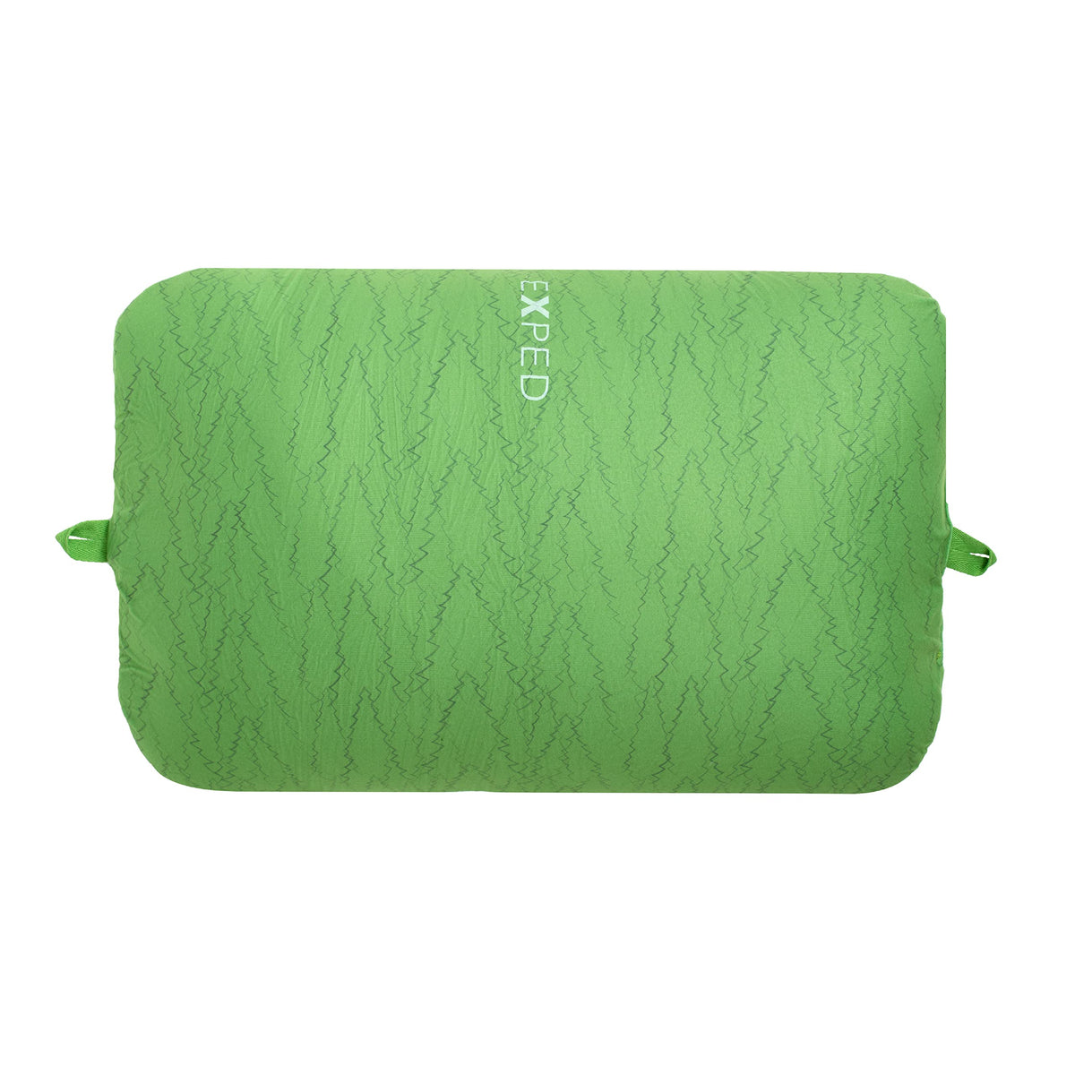 Exped Trailhead Pillow large profile close-up highlights memory foam comfort for travel.