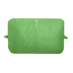 Exped Trailhead Pillow large profile close-up highlights memory foam comfort for travel.