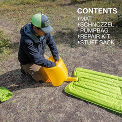 Exped Ultra 3R Duo shows 20-degree insulation for warmth on cool nights.