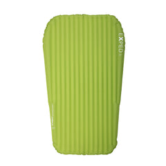 Exped Ultra 3R Duo closeup of dual air chambers delivering balanced two-person comfort.