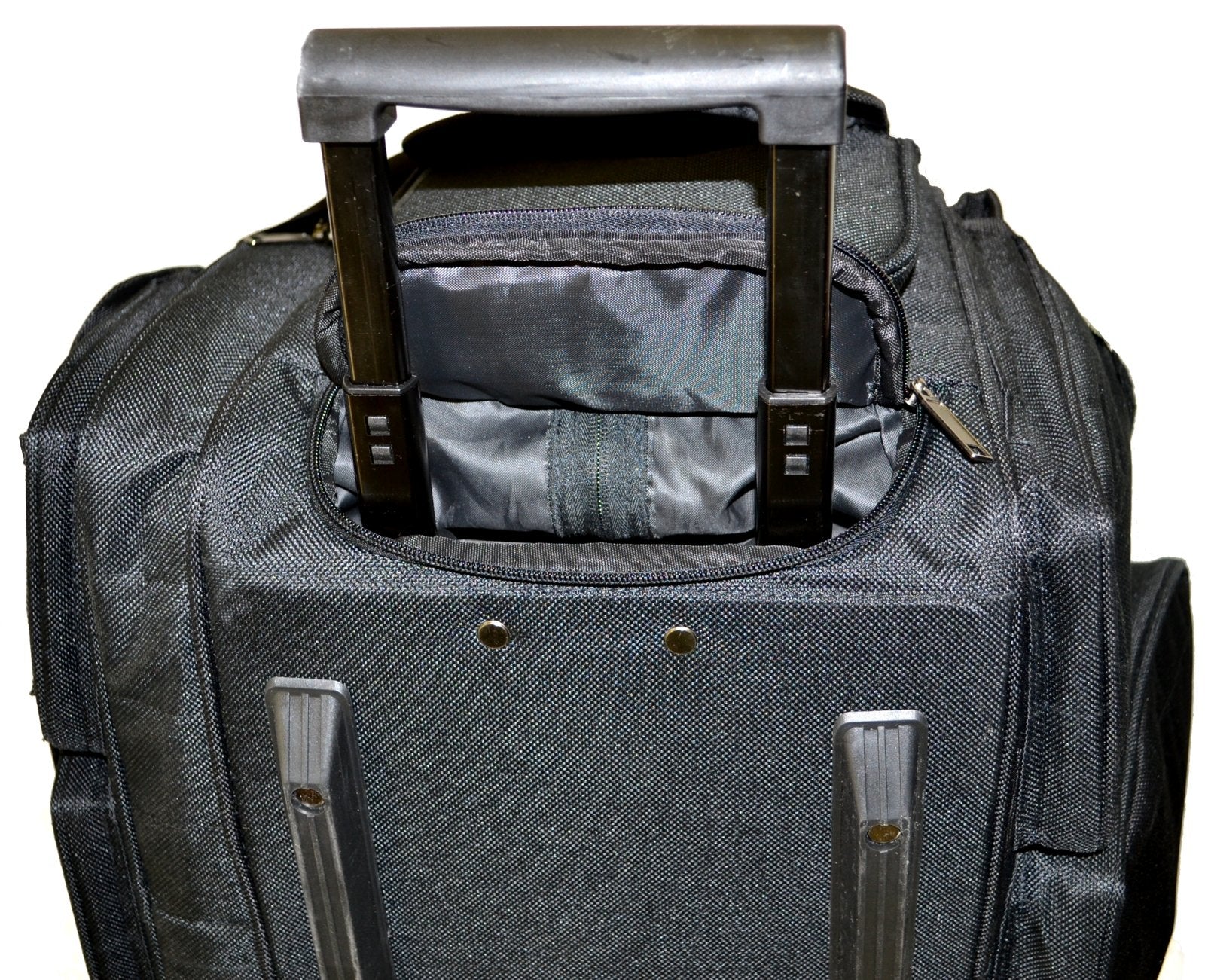 EXPLORER Wheeled RR29 interior organization reveals space for two long zoom cameras and accessories