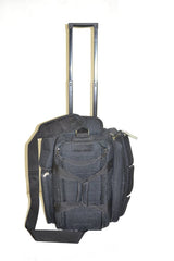 RR29 side view highlights wheels and a sturdy handle for easy travel
