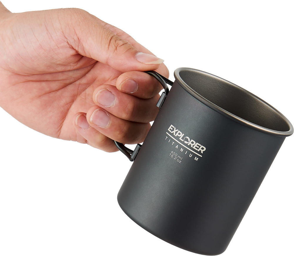 Explorer Bear 15oz (450ml) capacity ideal for solo hydration on trips.