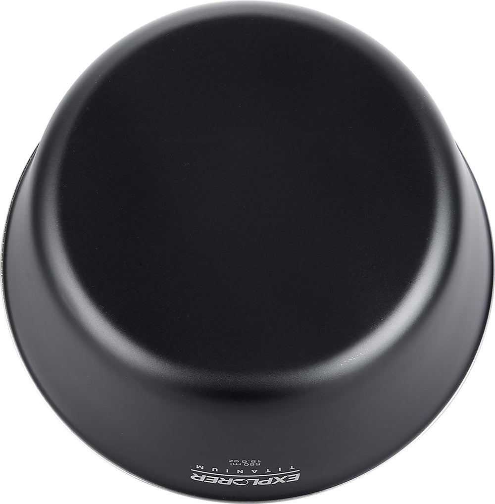 Explorer Bear easy-clean titanium surface supports quick rinsing after meals