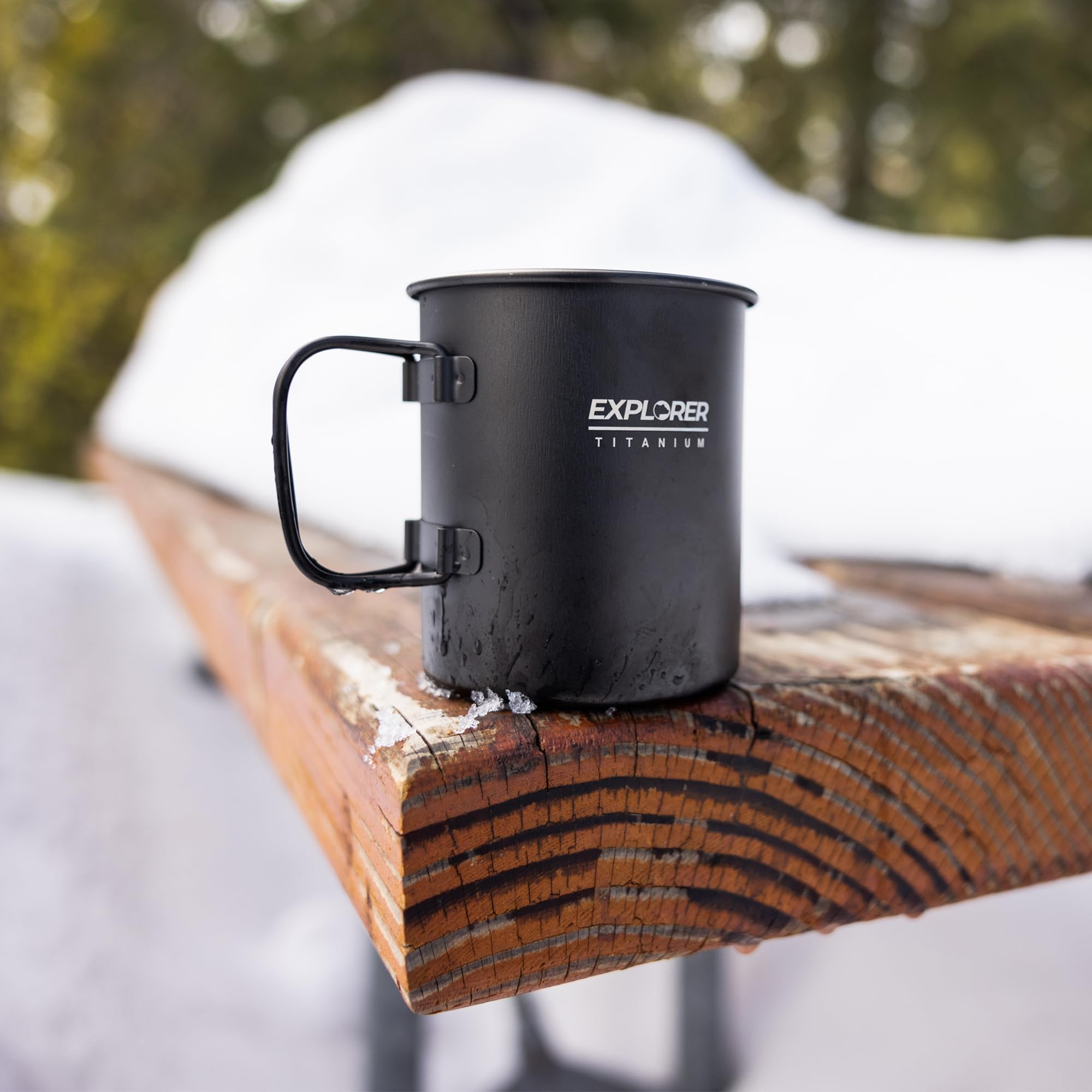 Explorer Bear cup suited for outdoor adventures and everyday camping.