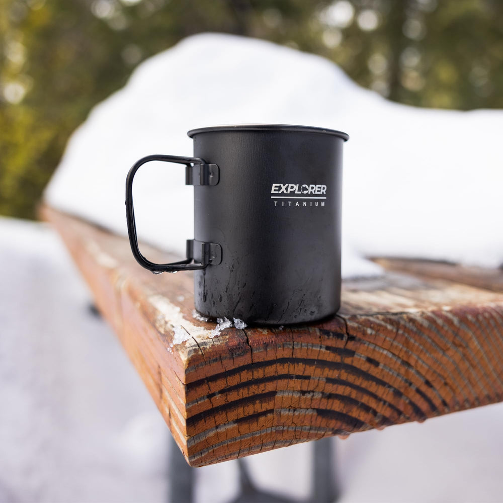 Explorer Bear cup suited for outdoor adventures and everyday camping.
