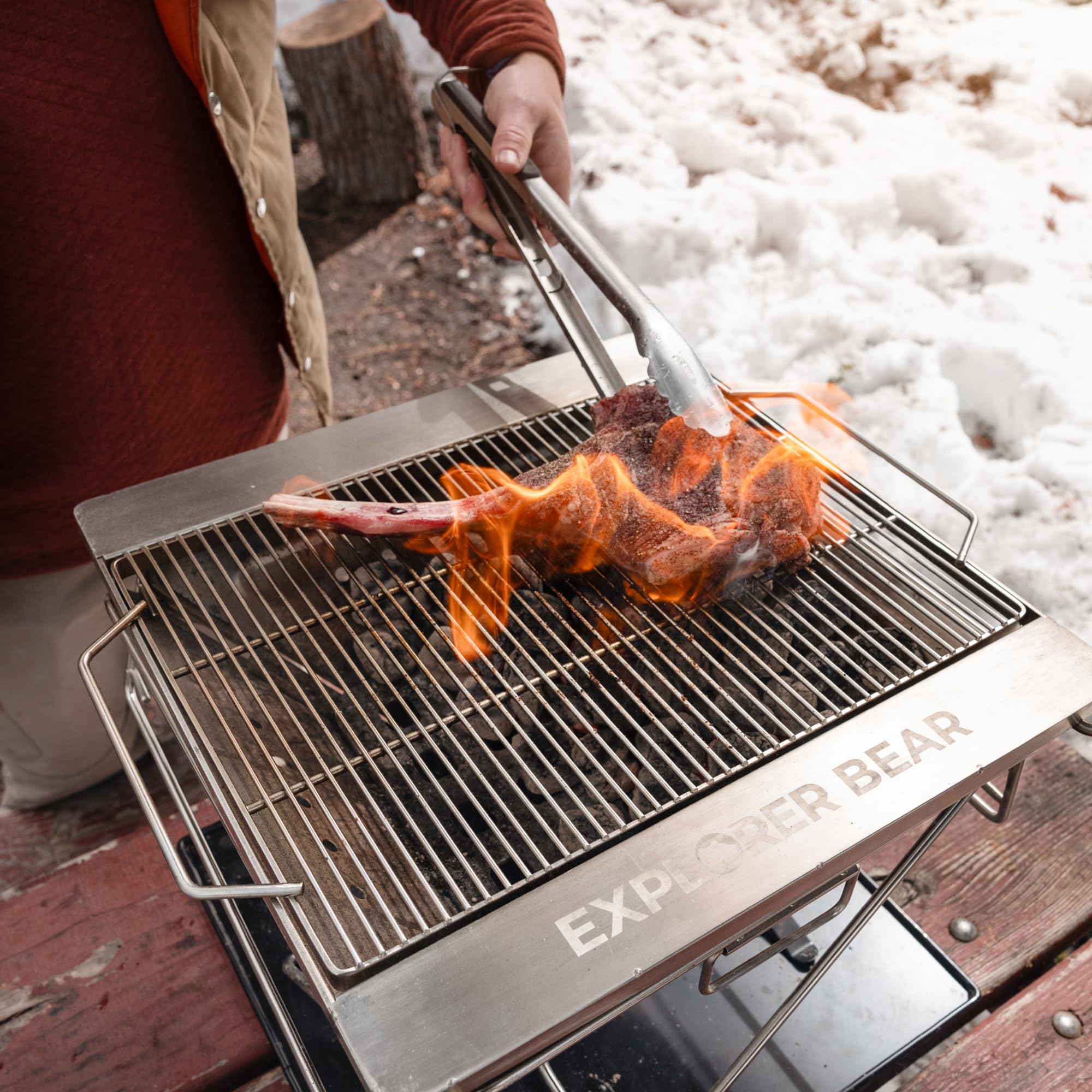 Explorer Bear Takibi is ideal for camping trips and outdoor gatherings.