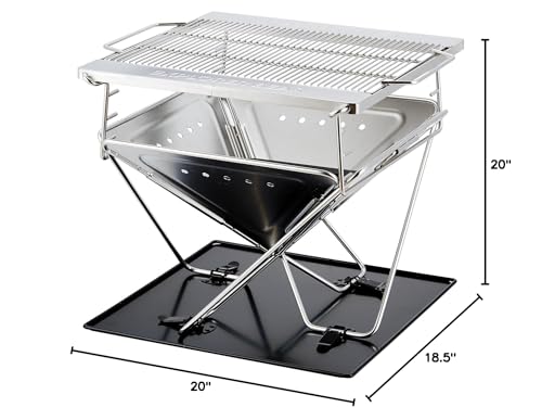 Explorer Bear Takibi set up offers portable cooking anywhere you go.