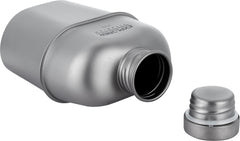 Explorer Bear titanium canteen 700ml cup nested inside for compact travel