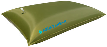 AQUATANK-2 30-gallon water storage tank ready for emergency supply.