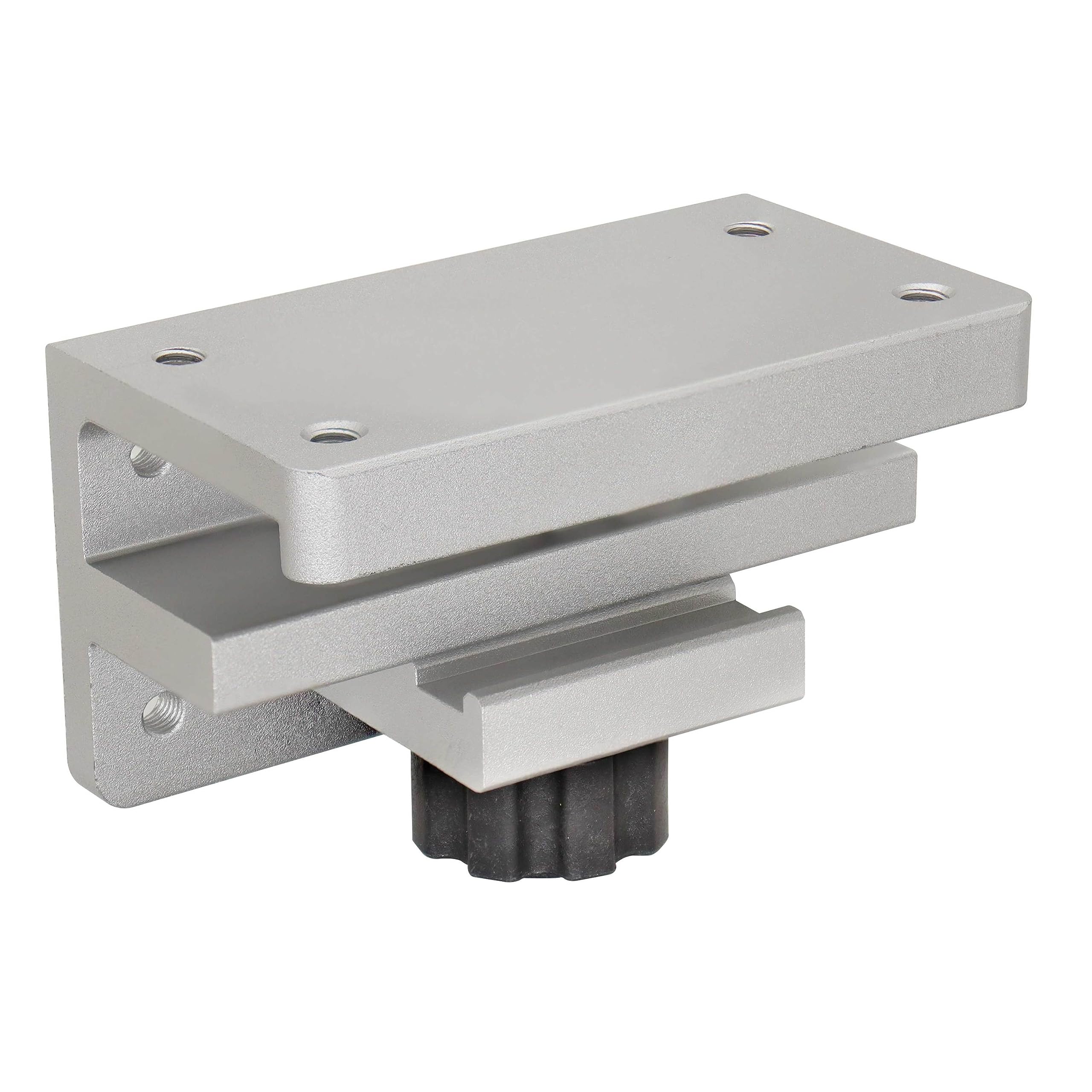 Extreme Max 3005.4272 rod holder-alumatrac bracket installation view with oversized knob for easy removal.