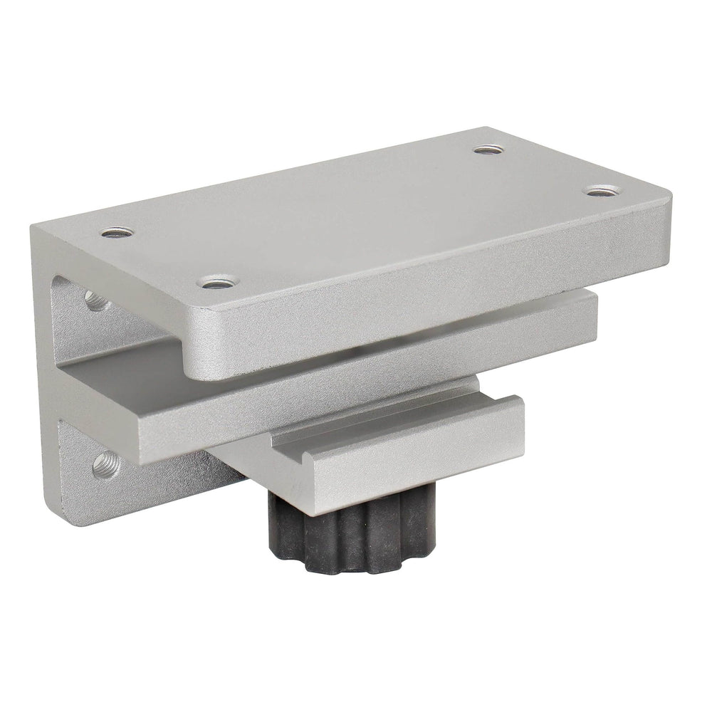 Extreme Max 3005.4272 rod holder-alumatrac bracket installation view with oversized knob for easy removal.