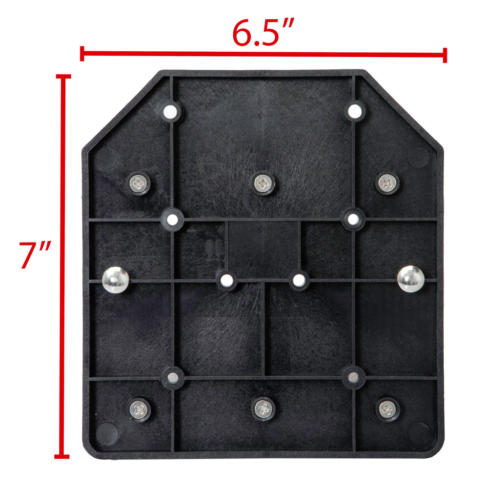 Extreme Max tool holder with oversized knobs for easy repositioning on track