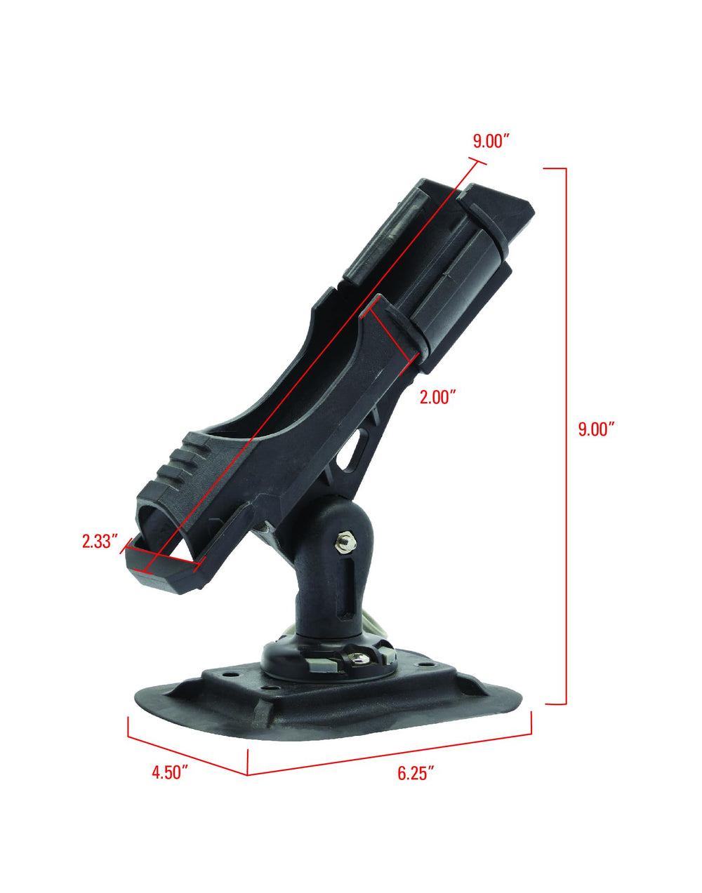 Extreme Max universal rod holder kit ready for versatile installations.