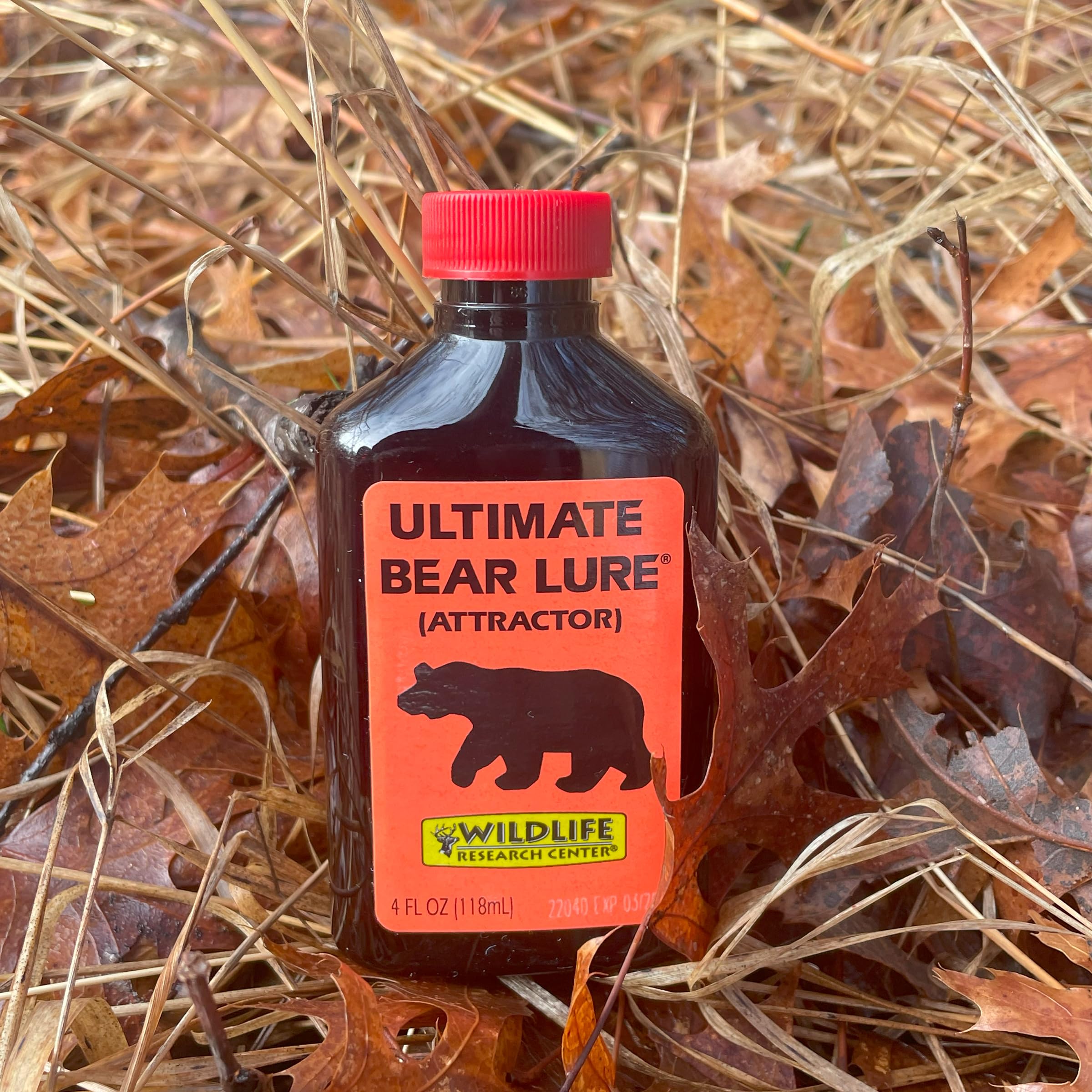 Close-up of extremely intense bear attractant scent