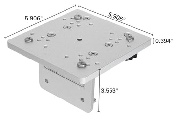 Oversized support knobs extend to the gunwale for added stability with Extreme Max.