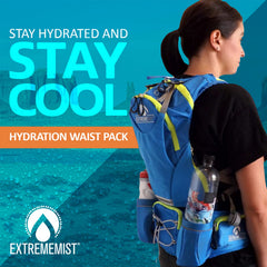 EXTREMEMIST back-strap design supports secure storage and weight distribution for outdoor activities.