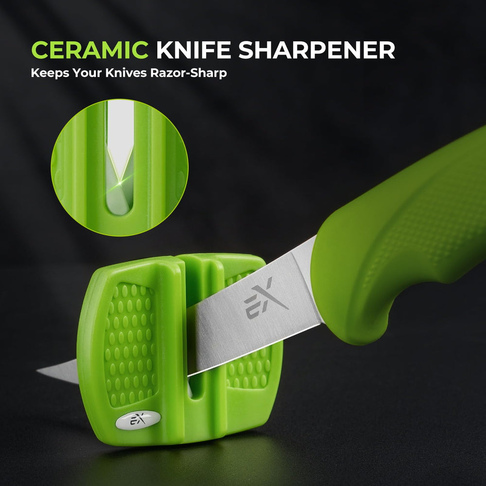 Extremus KastKing compact ceramic sharpener keeps blades razor-ready.