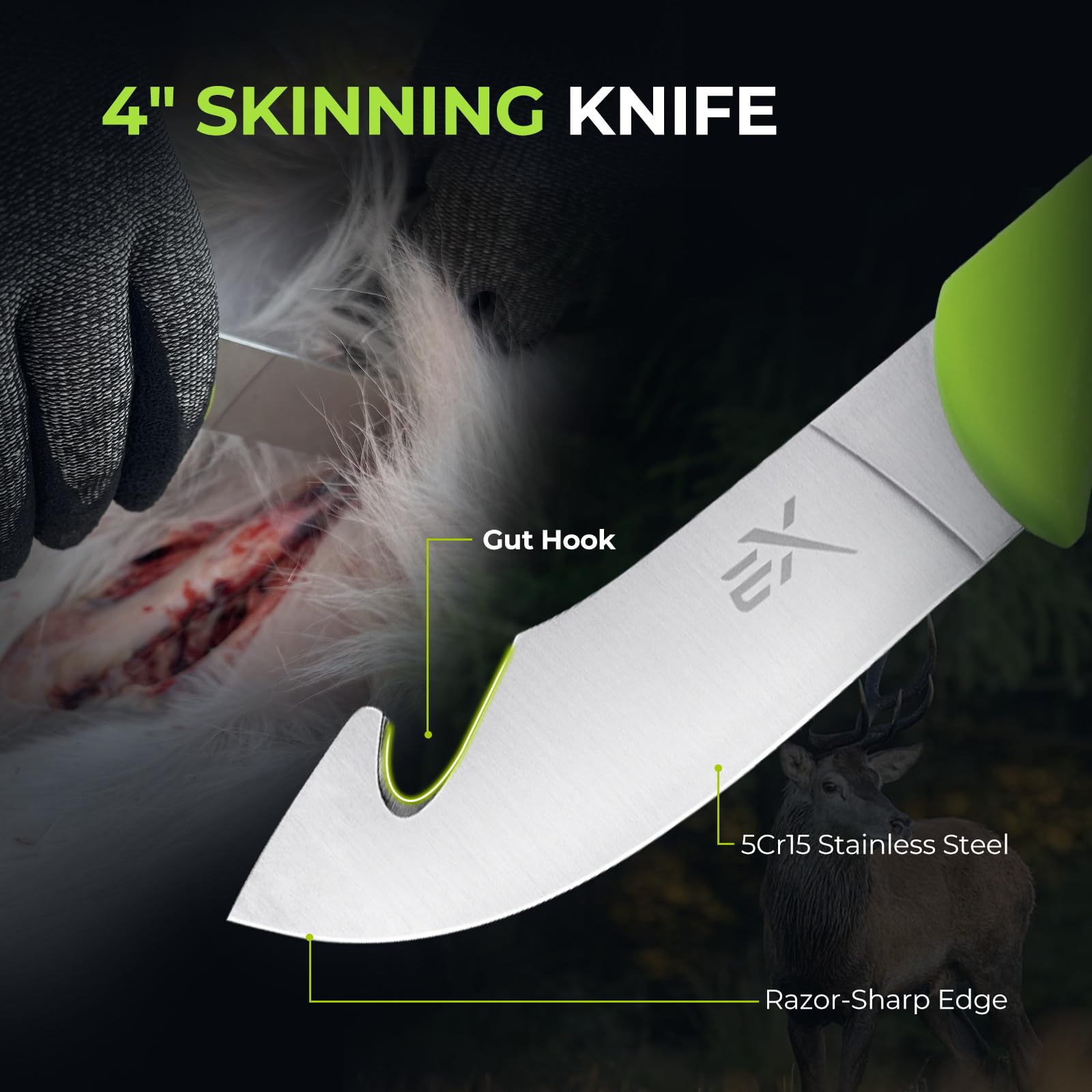Extremus KastKing caping knife for precise caping and skinning tasks.