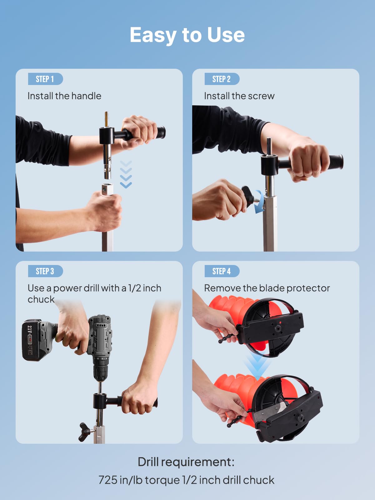 Eyoyo comprehensive accessory kit ready to use